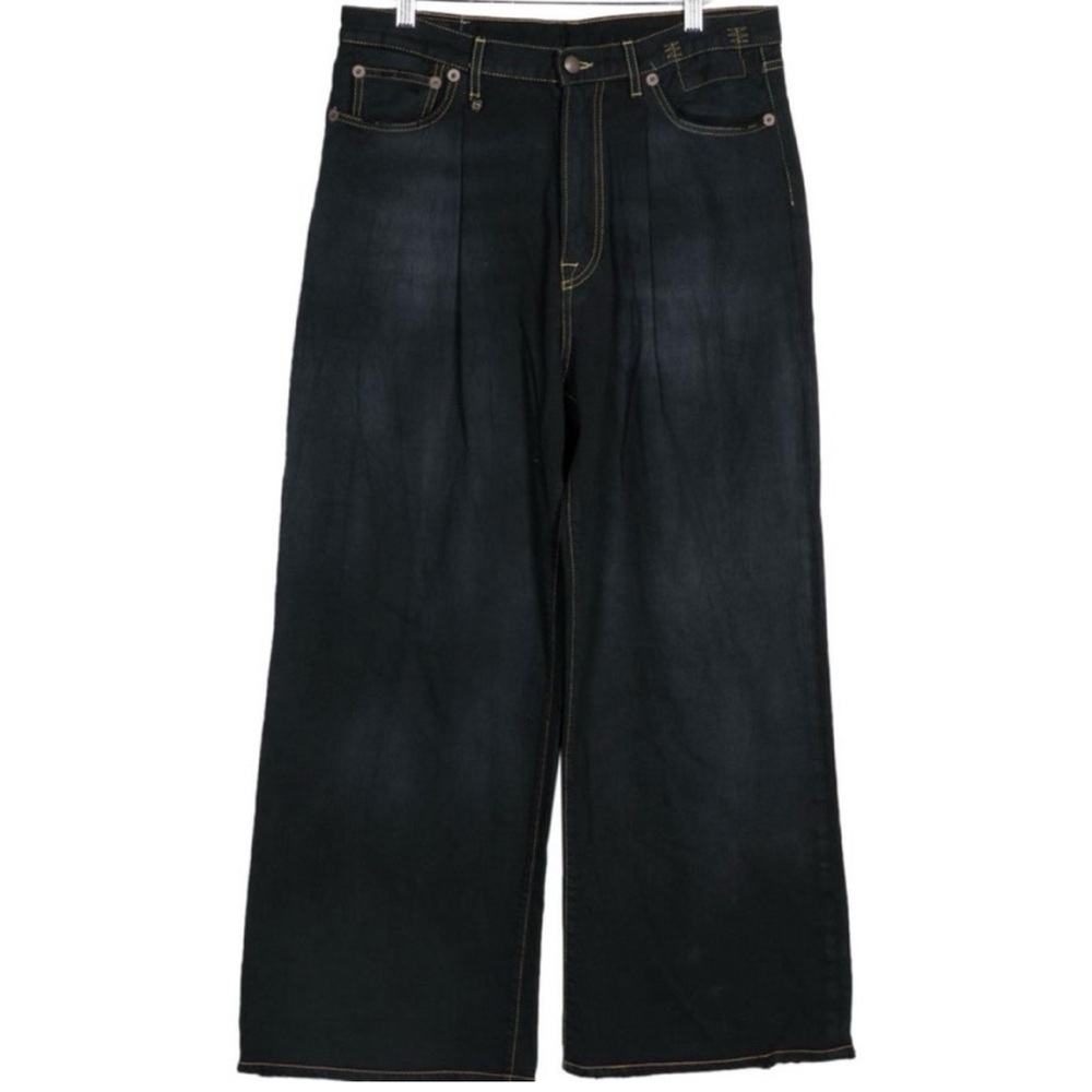 R13 Damon wide leg jeans